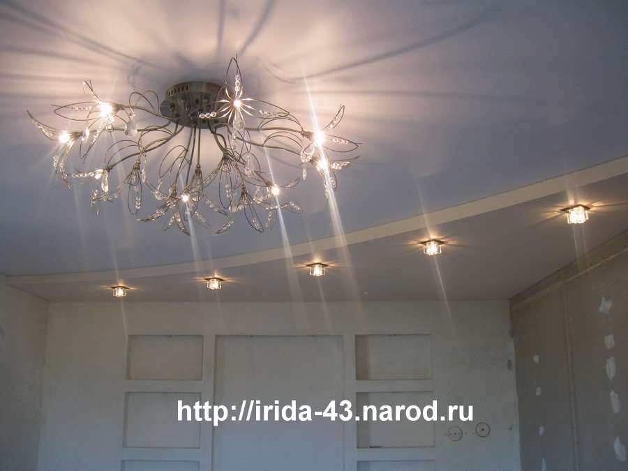 фото натяжного потолка в Кировской области