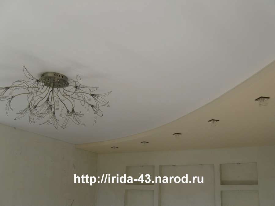 фото натяжного потолка в Кировской области